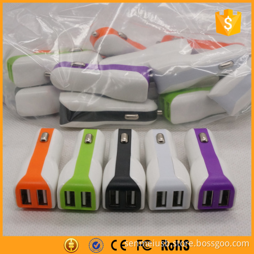 new products 2017 5v2.1a dual usb car charger